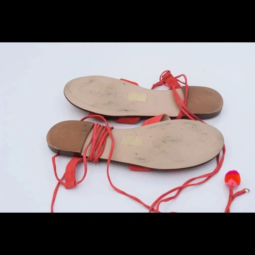 J. Crew Pom Pom sandals
